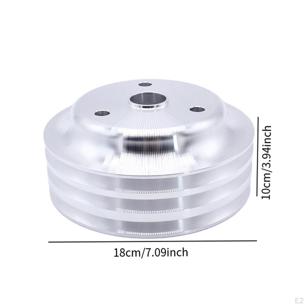 Шкив коленчатого вала с 3 канавками, аксессуар для Chevy Small Block 283-350