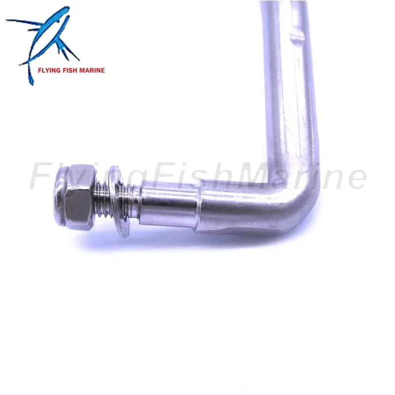 Outboard Engine Stainless Steel Steering Link Rod 265-315mm / 10.43-12.4in Adjustable