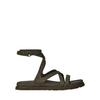 UGG Кожаные Золотые Удобные Тисненые Римские Сандалии Женские сандалии 1178570-DNSS