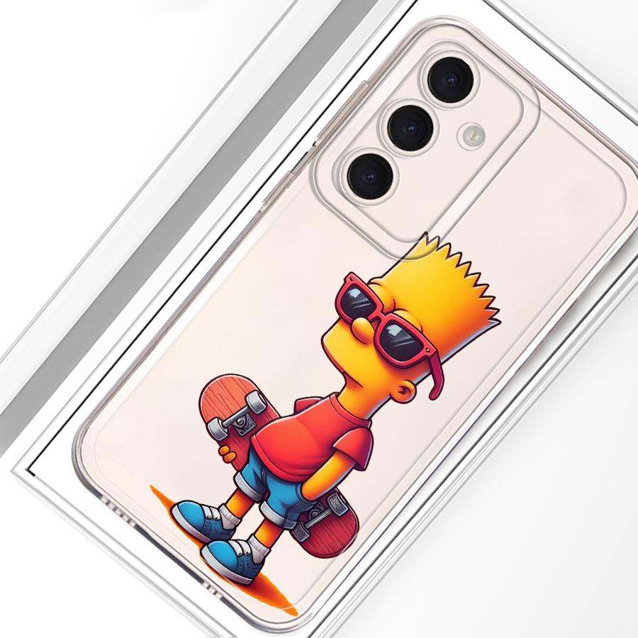 Мультяшный Чехол The S-simpsons для Samsung Galaxy A25 A51 A33 A52 A26 A24 A52 A31 A14 A16 A54 A15 A55 A23 A34 A35 A36