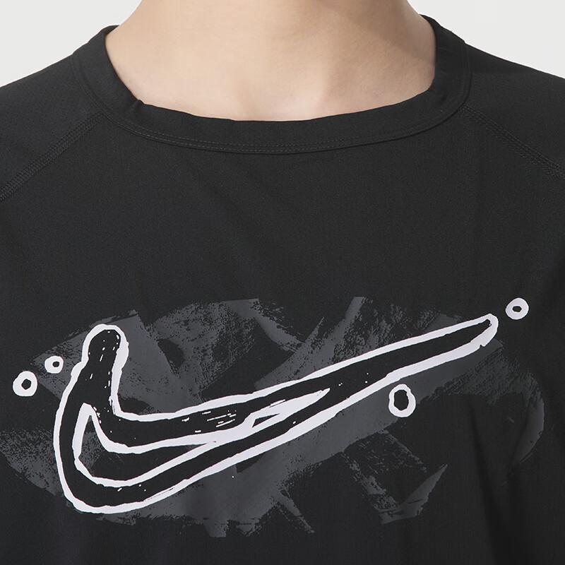 Nike Дышащая Тренировочная Удобная Повседневная Футболка с Коротким Рукавом Мужская HV0429-010