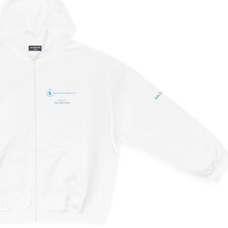 Balenciaga Свитшот мужской FW22 Белый 674719TMVL19086