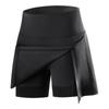 Women Cycling Shorts 5D Gel Pads Outdoor Sports Trousers Skirt 2 In1 High Stretchy Cycling Leggings Solid Color Skirts Shorts