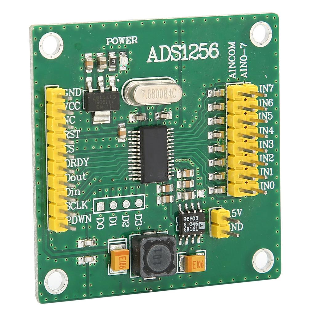 Модуль аналого-цифрового преобразования 24-битный 8-канальный АЦП плата сбора сигналов ADS1256