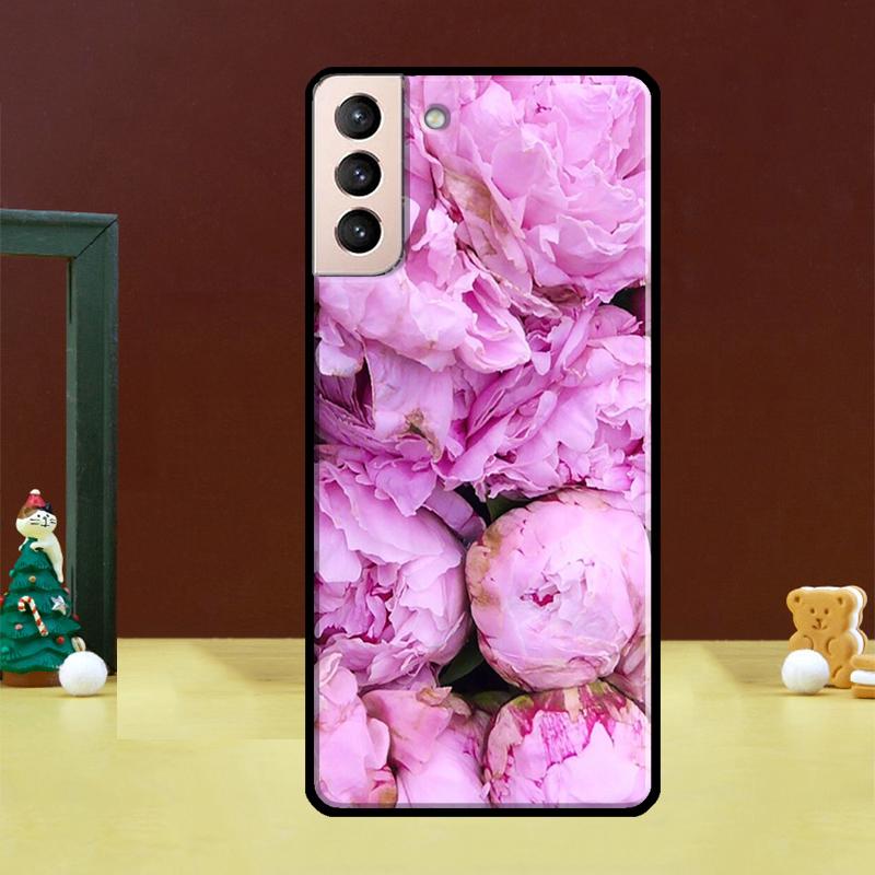 Пионы Красивый Цветок Чехлы Для Samsung Galaxy S23 S20 FE S21 FE S22 Ultra Note 20 S10e S8 S9 S10 Note 10 Plus Чехол