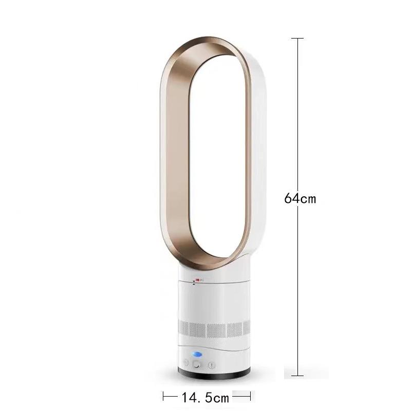 Bladeless Silent Air Circulation Fan for Desktop, Floor, Office, and Home