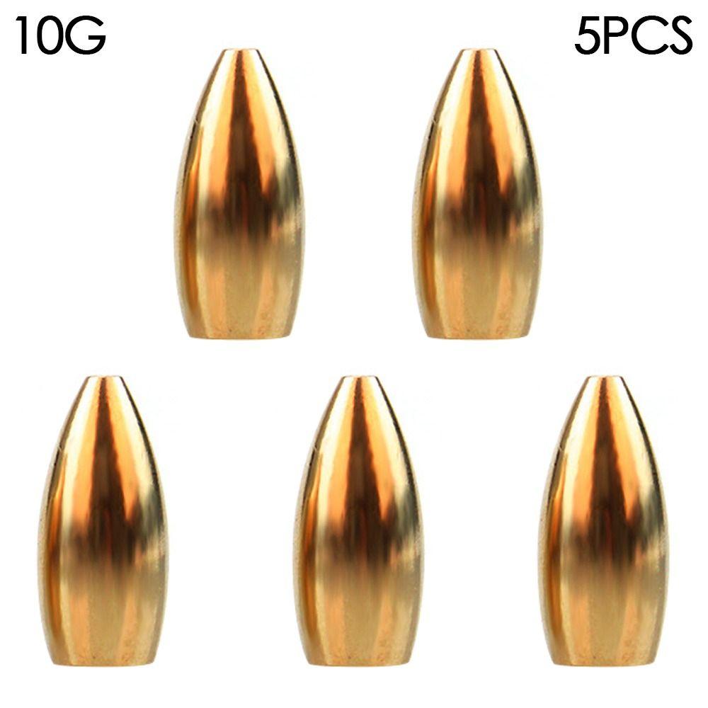 Грузила с дополнительным грузом, заостренный соединитель для крючка, латунь, медь, грузило для рыболовного поводка