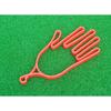 Golf Gloves Stretcher Plastic Keeper Support Rack Holder Dryer Hanger Frame with Hanging Hook 5