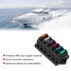 6 Way Circuit Car Boat Auto Blade Fuse Box Block Holder DC 12V 24V