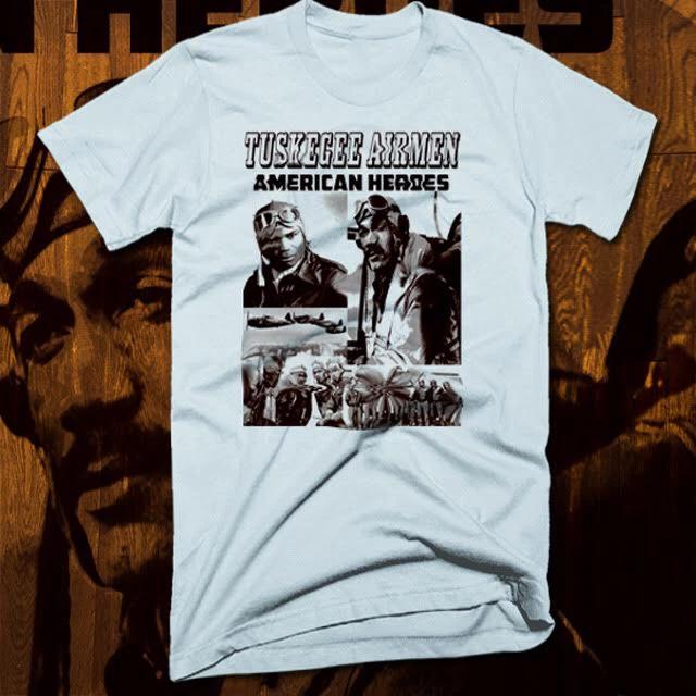 Tuskegee Airmen T-Shirt Black History Month African Civil Rights Activist new