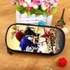 Sonic The Hedgehog Ink Pen Storage Bag With Spacious Design For Stationery And Makeup