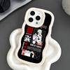 Чехол для мобильного телефона Jujutsu Kaisen Сукуна для iPhone 17 16 15 14 13 12 11 Air Pro Max Plus Волнистый Край ТПУ Цветной Чехол Красивый
