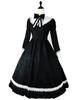 Maid British Maid Short Long Maid Maid Coffee Large Size Long Lace [NOKIJP] Clothes, Cosplay, Style, Lace, Ribbon, Costume, Long, Sleeve, Sleeve,