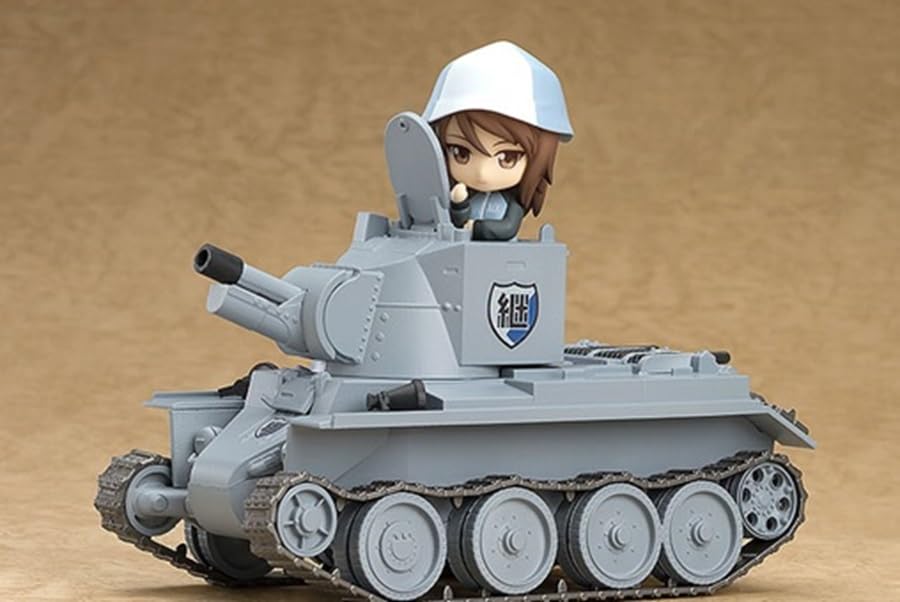 Нендороид More Girls und Panzer der Film ABS ПВХ Раскрашенная Полная Фигурка BT-42 Без Масштаба &