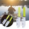 3Pcs Fishing Glow Stick Bite Alarm Fishing Rod Tip LED Light Waterproof Night Fishing Strike Alert Pole Lamp Fishing Accessories