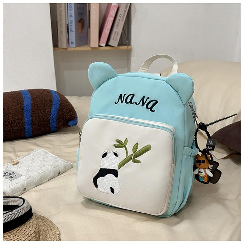 Новый школьный рюкзак имеет высокую ценность, свежий, милый и симпатичный, рюкзак с красной пандой, рюкзак большой вместимости для детского сада, 1-3 класс.
