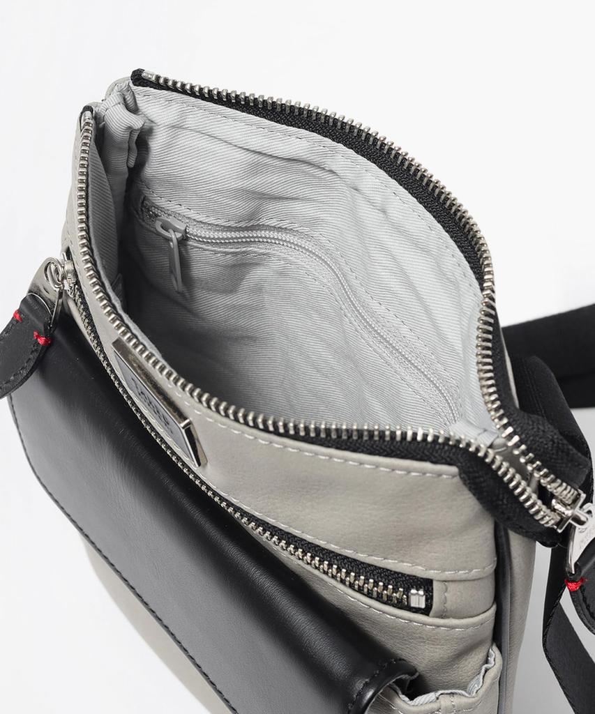 Takeo Kikuchi Cima Vertical Shoulder Bag, Made in Japan, No. 740112, Beige