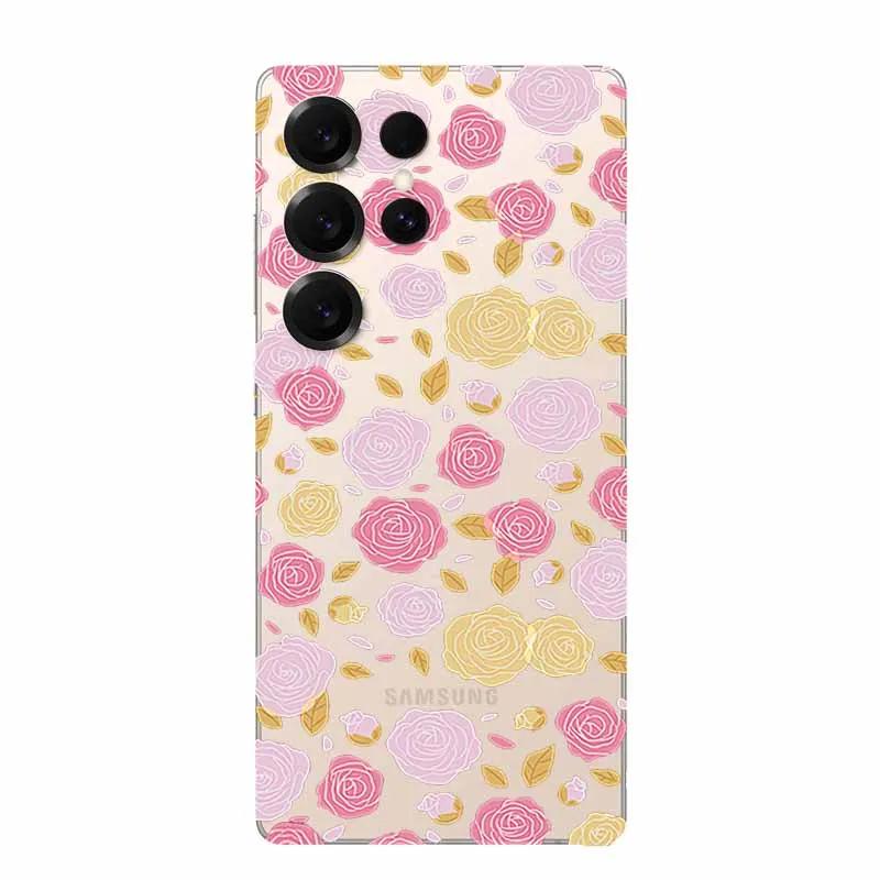 Clear Case For Samsung S25 Ultra 5G Case Clear Back Cover Animal Painting Soft Bumper For Galaxy S25Ultra Transparent Soft Funda