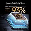 Ugreen Быстрое зарядное устройство GaN USB C на 65 Вт с 2 портами C и 1 портом A, со складной вилкой