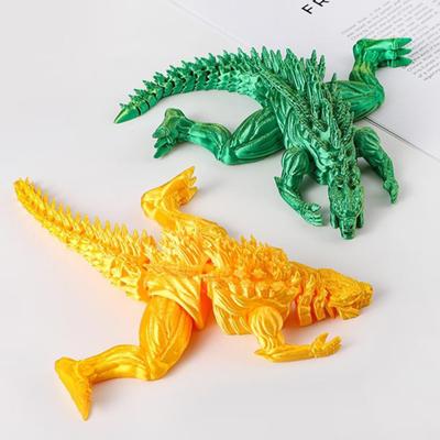 Yousheng 3D-печатная фигурка динозавра, подвижная модель динозавра, гибкая игрушка-антистресс в виде динозавра для снятия стресса, домашний декор для офисного стола