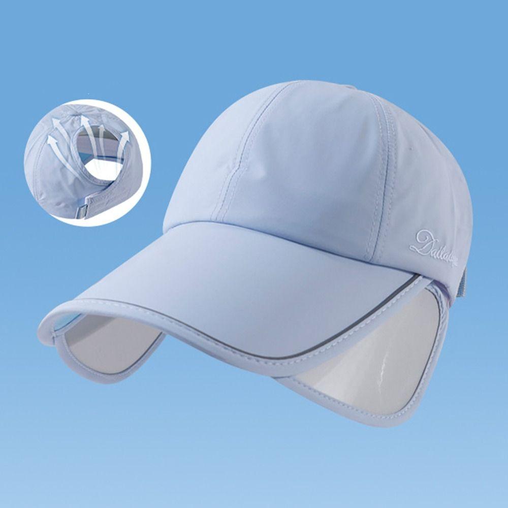 Adjustable Visor Sunscreen Baseball Hat Quick Dry Sun Visor Hat Lightweight Sports Cap  Summer