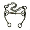 Horse Bit Equestrian Accessories Stainless Steel Rotatable Horses Mules Supplies Mouth Snaffle for