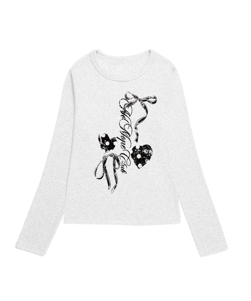 MILLION DAY Dotted Heartcore Slim Fit Long Sleeve