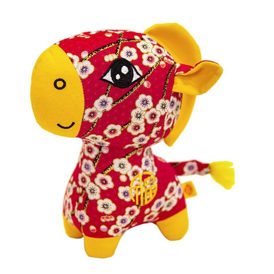 2026 год Лошади Талисман Плюшевая кукла Счастливый Китайский Зодиак Пони Мягкая игрушка Украшение Подвеска