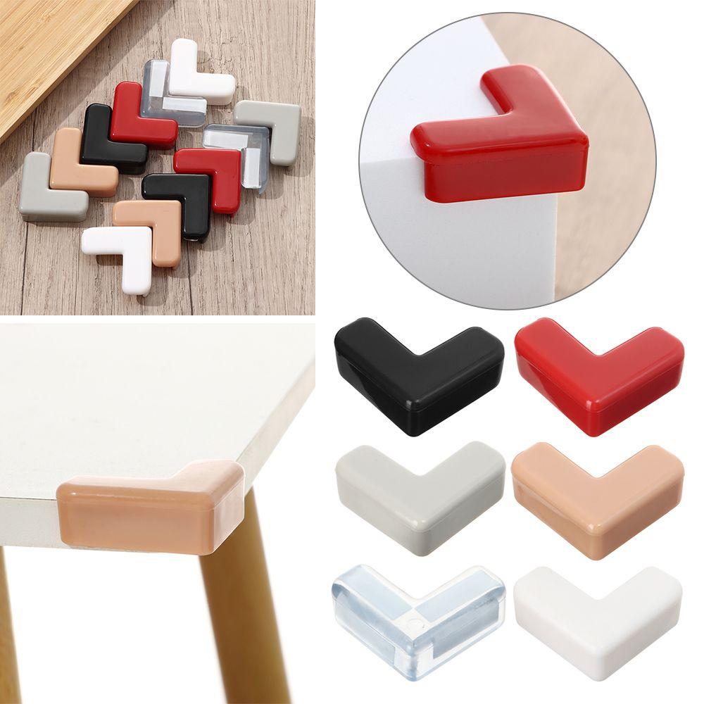 4Pcs Children Safety Desk Table Corner Protector Edge Protection Corner Guards Anticollision Strip