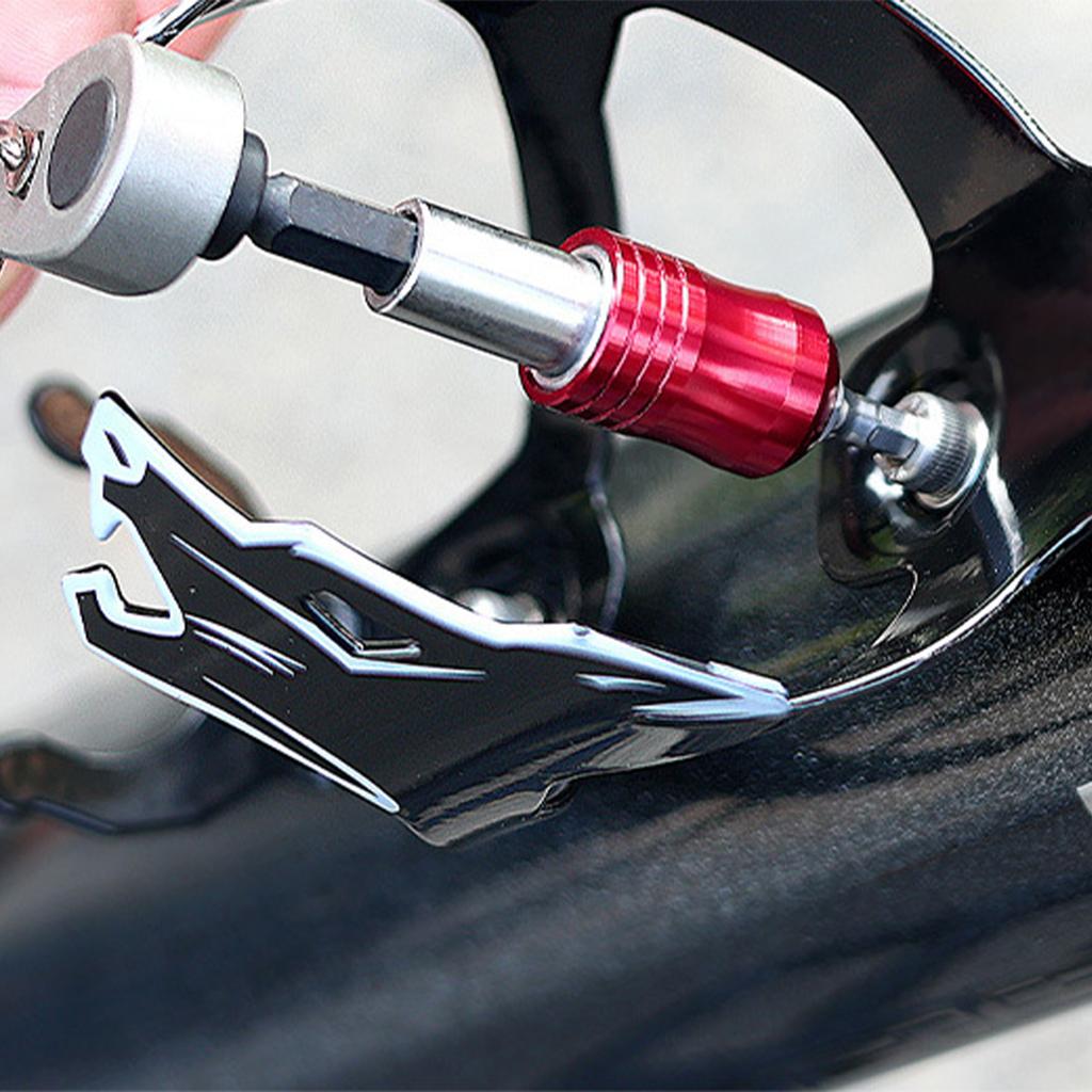 Bike Tire Repair Kit Set 72 Tooth Ratchet Wrench Portable Multifunctional Bike Tools Kit with Storage Bag for Road