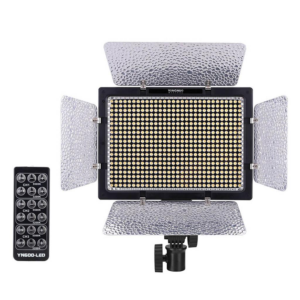 Yongnuo YN600L 600 светодиодная студийная видеолампа с регулируемой цветовой температурой для Canon Nikon