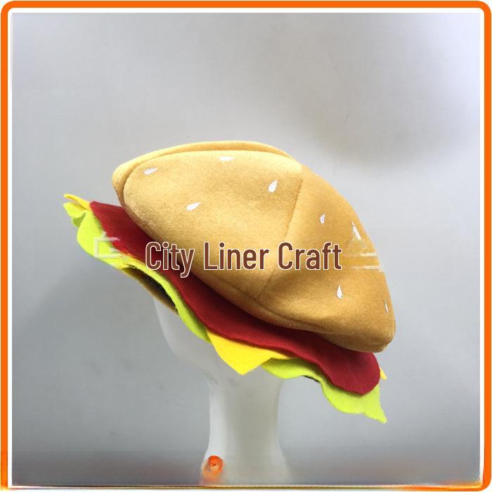 Reiner Craft Gifts Забавная шляпа гамбургера для Хэллоуина или Пасхи