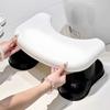 Plastic Toilet Stool Sturdy Poop Stool Comfortable Anti-Slip Seat Stool  for Adults