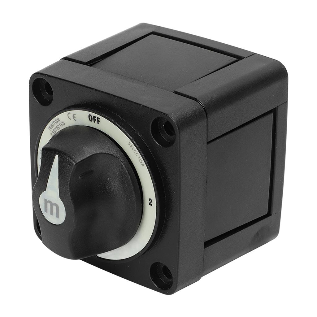 Переключатель выбора аккумулятора 300А Сверхмощный 3-позиционный Морской выключатель массы аккумулятора для автодома, лодки