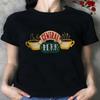Футболка Central Perk «Друзья», женская футболка из ТВ-шоу, рубашки «Друзья», футболки «Coffe Shop», милые футболки «Best Friends», хипстерские топы