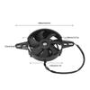 Motorcycle Radiator Cooling Fan Electric ATV Cooler Fan High Efficiency Motorcycle Engine