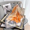 2024 New 70 CM Silk Shirt Decoration Small Square Scarf Fashionable And Versatile Commuting Scarf Neck Protection Scarf