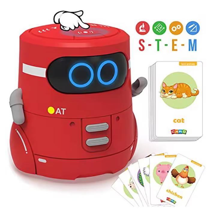 2026 Паровой Робот Образовательный Интеллектуальный Ранний Аппарат Электрическая Головоломка Танец Образование История Сенсорное Управление Игрушка Интерактивная Детский Подарок