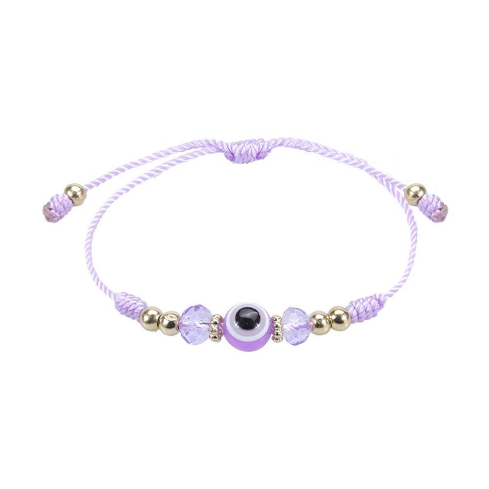 Ручная работа, плетеная веревка для мальчиков и девочек, браслет в виде глаза демона, корейский браслет, парная веревка для рук