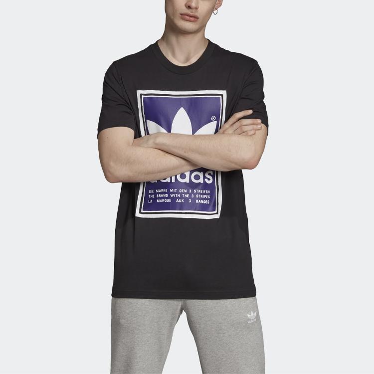 adidas Мужская футболка Originals Черная ED6936