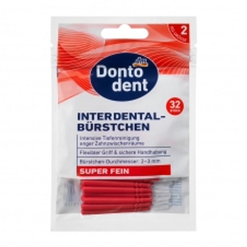 Dontodent Межзубная щетка Rosa 0,4 мм, 32 штуки