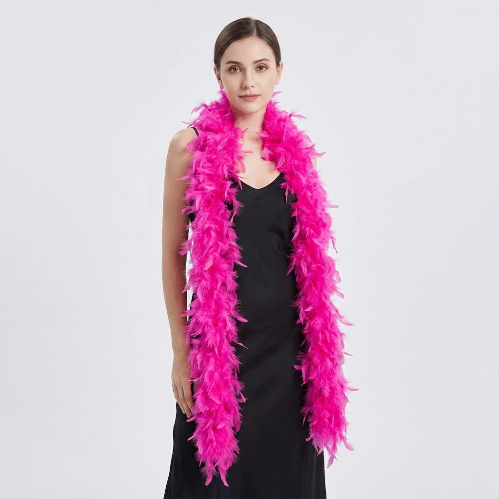 Turkey Feather Feather Boa Fluffy Apparel Fabric Fashion Feather Scarf Cosplay