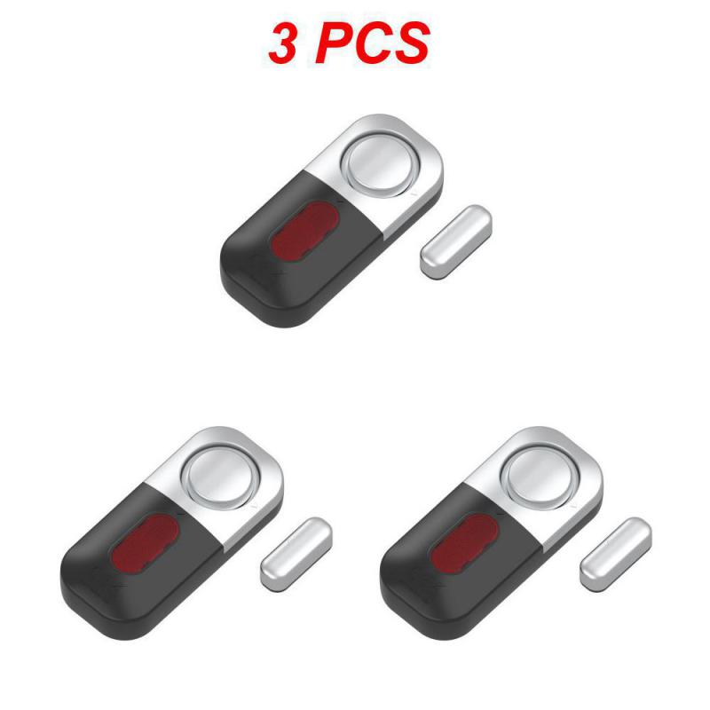 Новая домашняя сигнализация для двери, окна, 130 дБ, магнитный датчик, простая установка, низкое энергопотребление, подходит для дома, отеля и компании