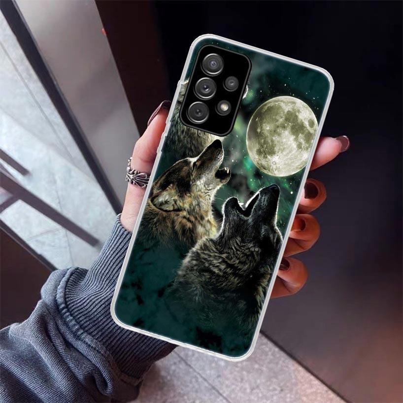 The Wolf Phone Case For Samsung Galaxy A17 A16 A26 A36 A56 A15 A25 A35 A55 A14 A13 A54 A53 A34 A24 A33 A23 A05S A04S Galaxy A16