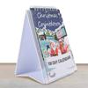 100-дневный рождественский календарь обратного отсчета. Прочный и высококачественный праздничный настольный календарь обратного отсчета. Отрывной календарь обратного отсчета.