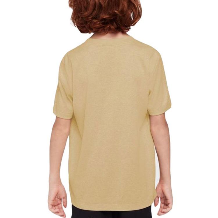 Nike Grade School T Shirts Crew Neck Moderate FZ5199-726
