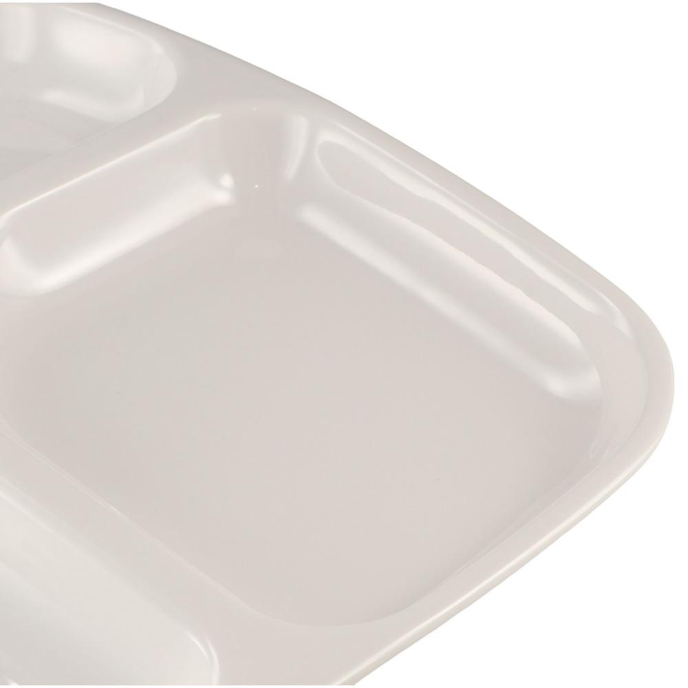 Пластиковый поднос для фаст-фуда Многофункциональный контейнер для обеда Тарелки для школьной столовой