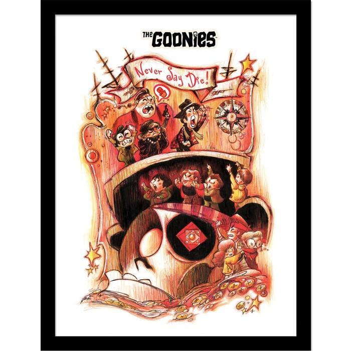 Постер в рамке с рисунком из фильма «Балбесы никогда не говорят «сдохни»»