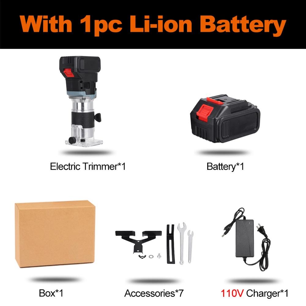 6-ступенчатый бесщеточный аккумуляторный электрический триммер, фрезерный станок по дереву, гравировальный станок, фрезерный станок по дереву для Makita 18 В