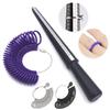 Professional Jewelry Tools Ring Mandrel Stick Finger Gauge Ring Sizer Measuring UK/US Size For DIY Jewelry Size Tool Sets